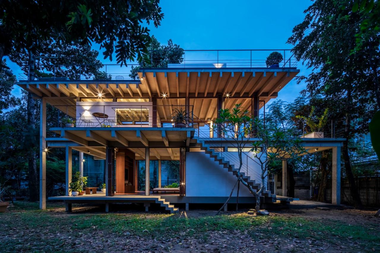 BIM建筑|漂浮住宅 / Sanuki Daisuke architects