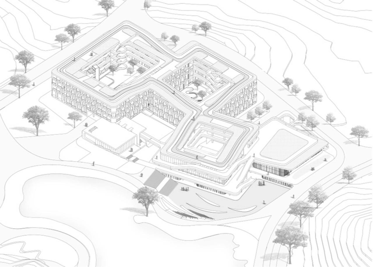 BIM建筑|电子科大长三角研究院（衢州）· 生活中心 / 同济院四时方院创新设计中心