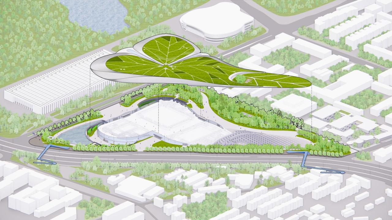 BIM建筑|北京中关村论坛永久会址 / MAD 马岩松新作