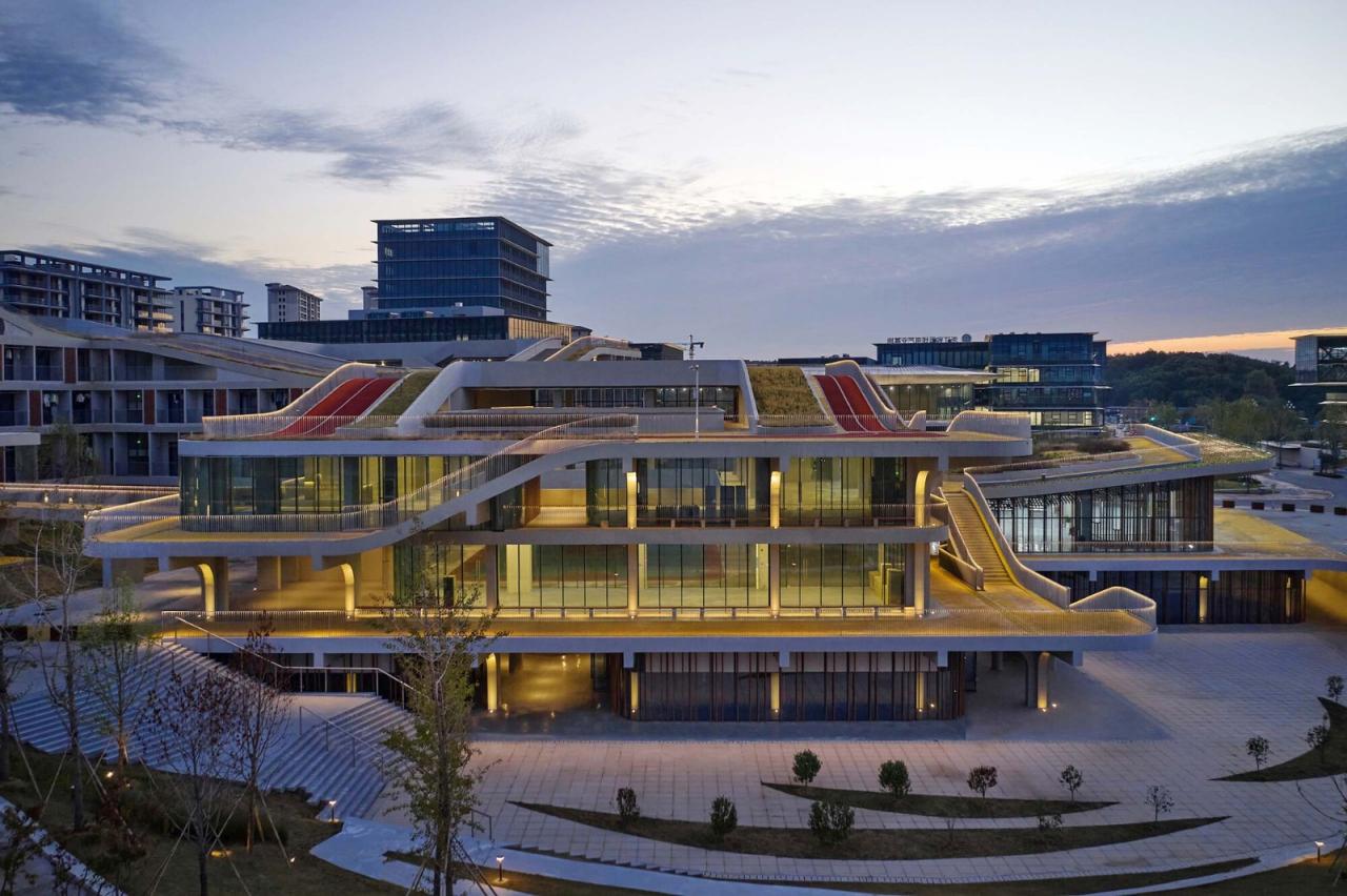 BIM建筑|电子科大长三角研究院（衢州）· 生活中心 / 同济院四时方院创新设计中心