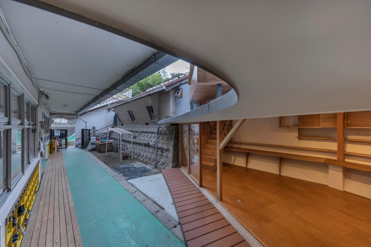 BIM建筑|消解死胡同，山里保育园改扩建 / 吉村真基建筑计画事务所 | MYAO