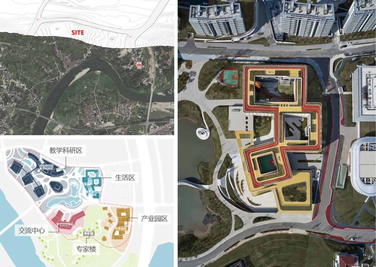 BIM建筑|电子科大长三角研究院（衢州）· 生活中心 / 同济院四时方院创新设计中心