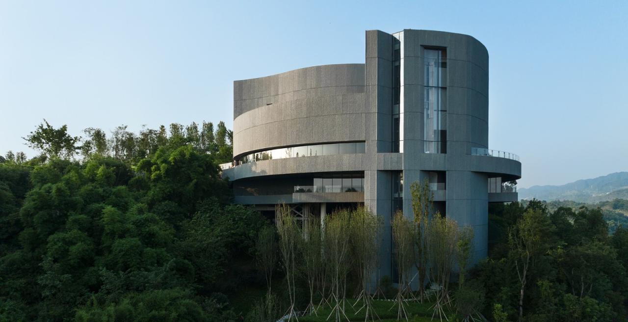 BIM建筑|重庆两江协同创新区规划展示中心 / 汤桦建筑设计