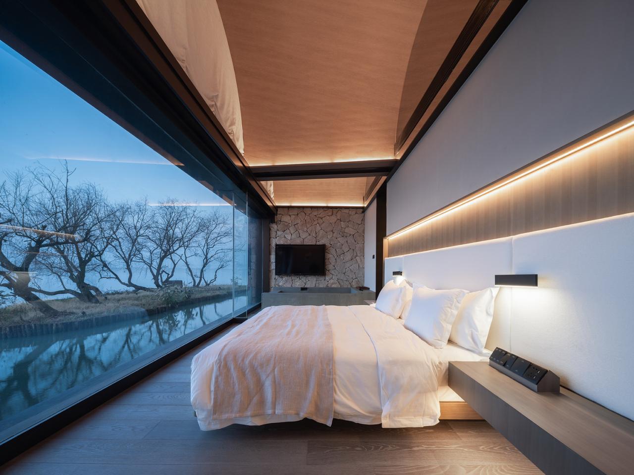 BIM建筑|泊船与人烟，曲水善湾船坞民宿 / goa大象设计