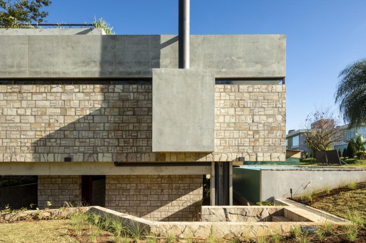 BIM建筑|流通空间，Yvyraju 之家 / OMCM arquitectos