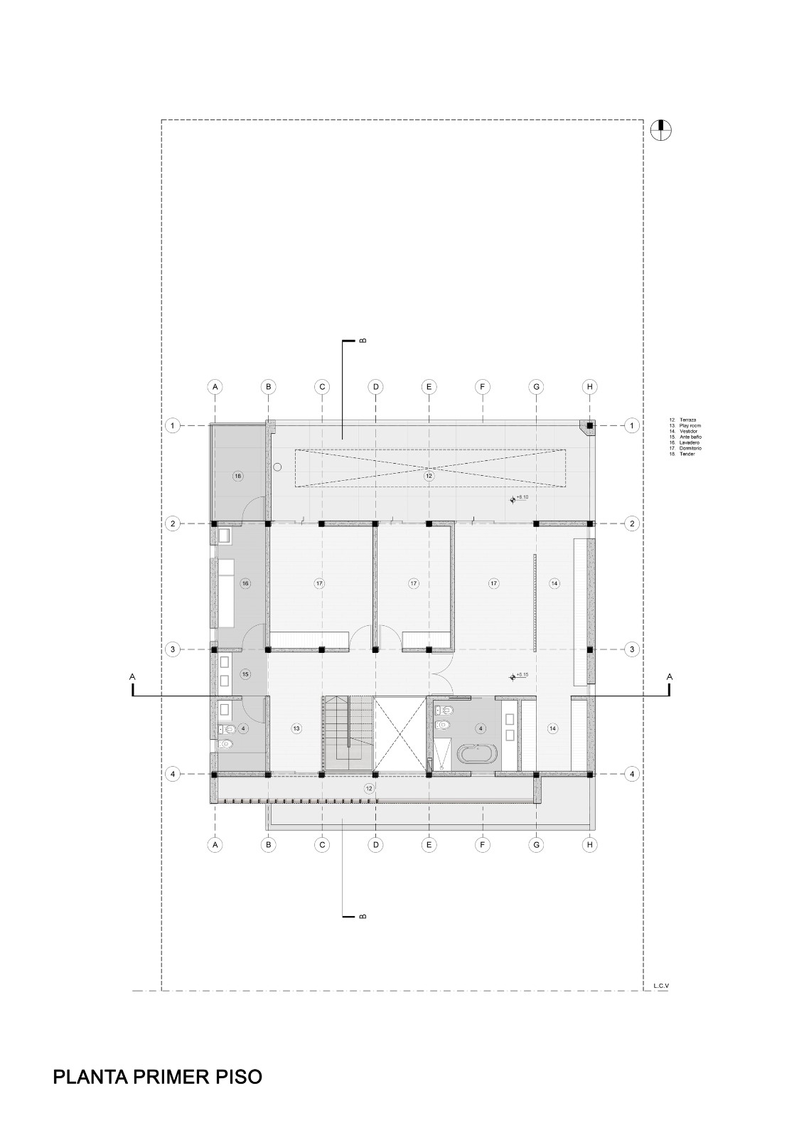 BIM建筑|竞技场中的房子 / Pablo Senmartin