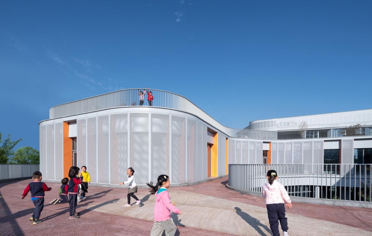 BIM建筑|串联的无界活动空间：杭州市滨江区东方郡幼儿园江晖分园 / 浙江大学建筑设计研究院有限公司