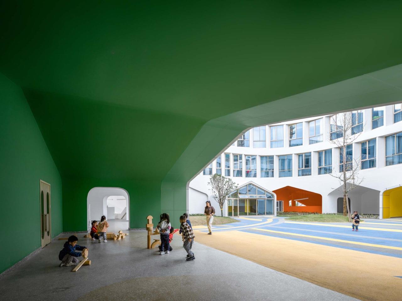 BIM建筑|衢州市柯城区教工幼儿园 / 零壹城市