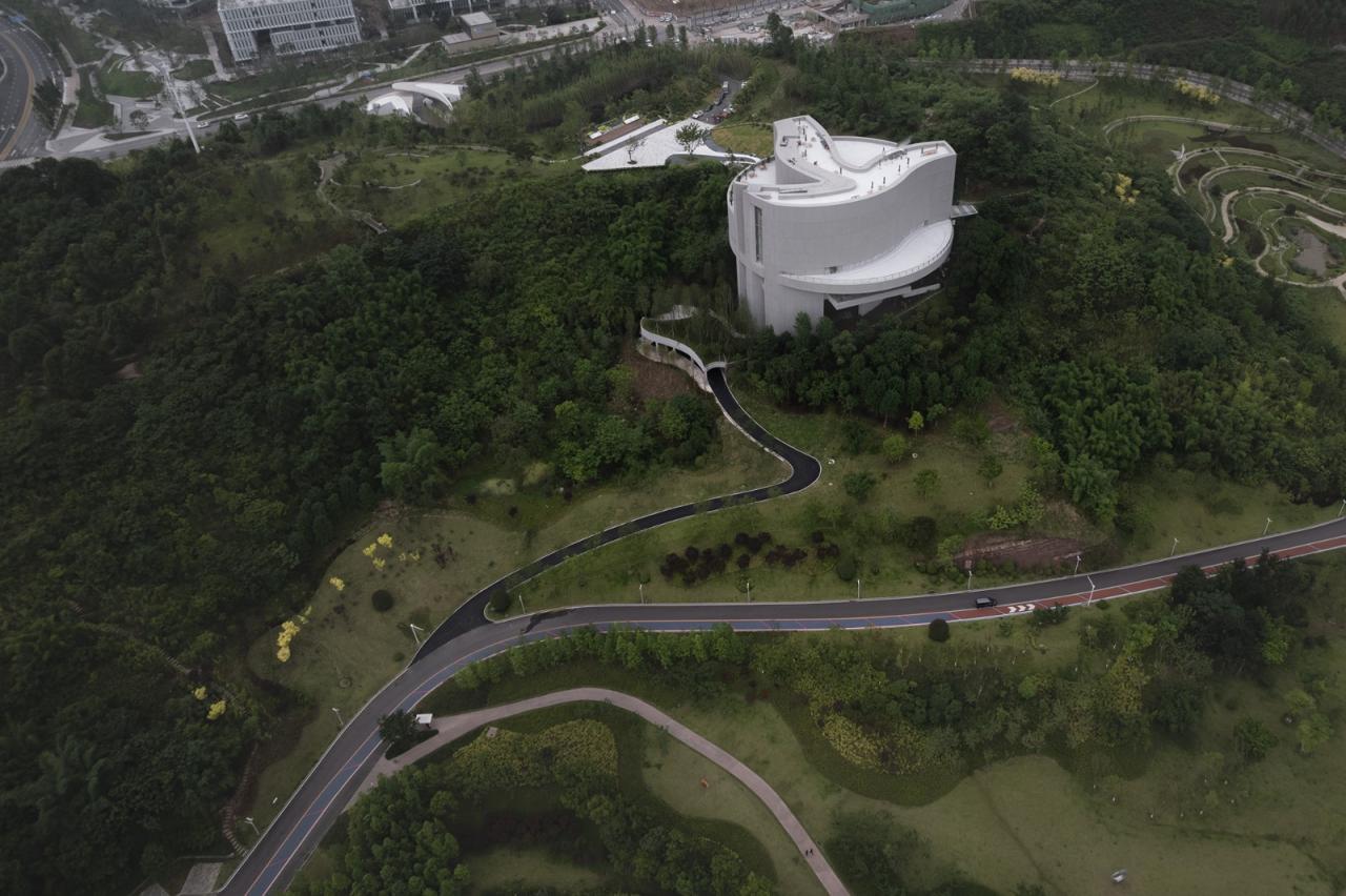 BIM建筑|重庆两江协同创新区规划展示中心 / 汤桦建筑设计