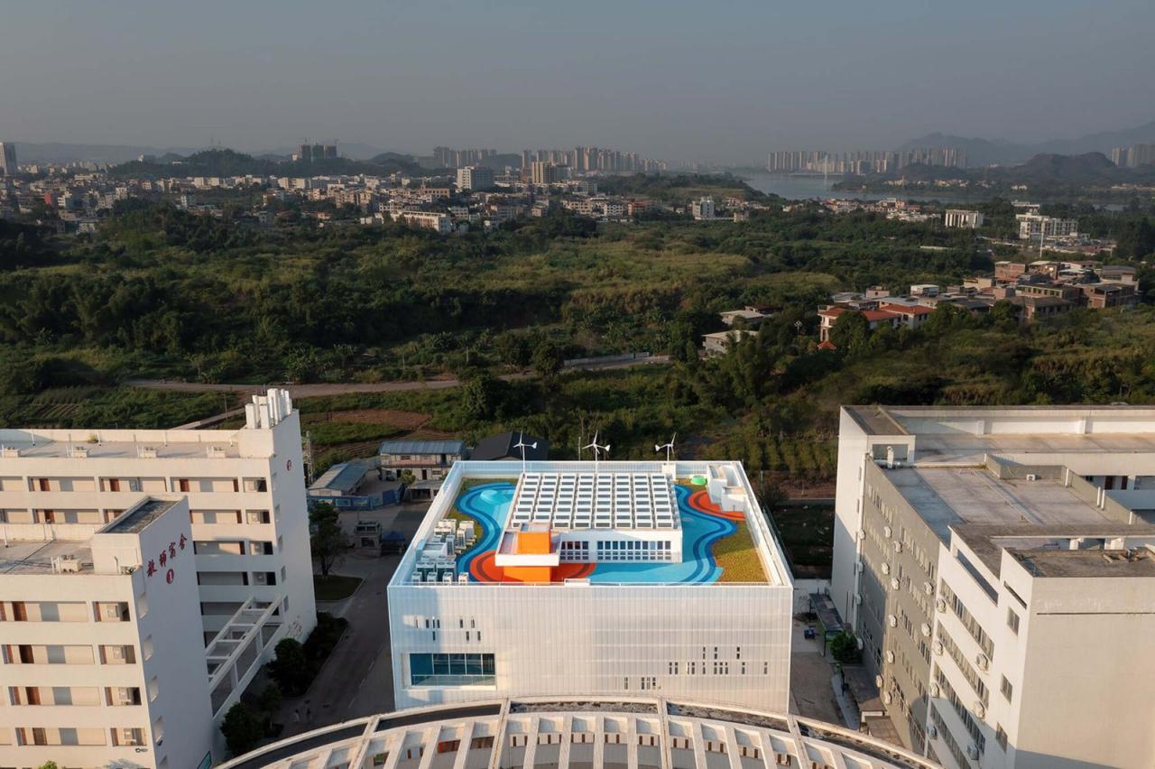 BIM建筑|河源市中小学科普教育馆 / 华南理工大学建筑设计研究院 陶郅工作室