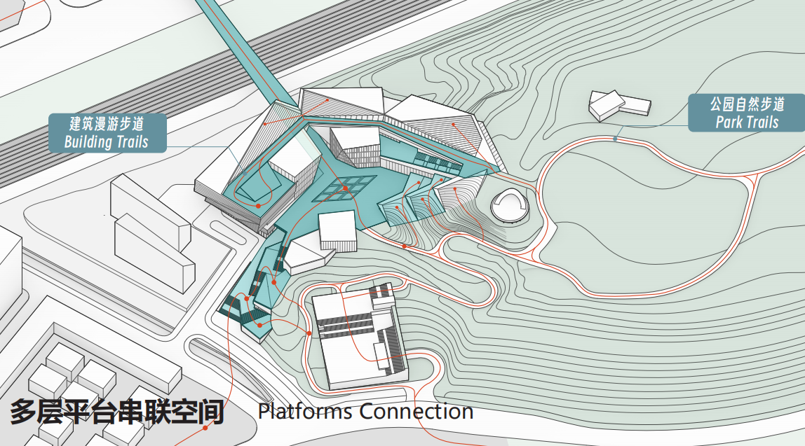 BIM建筑|深圳重点城市文化空间：龙华两心一馆 / AG汇创