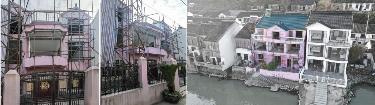 BIM建筑|千山境民宿：渔船回港，千山境 / 巢羽设计事务所