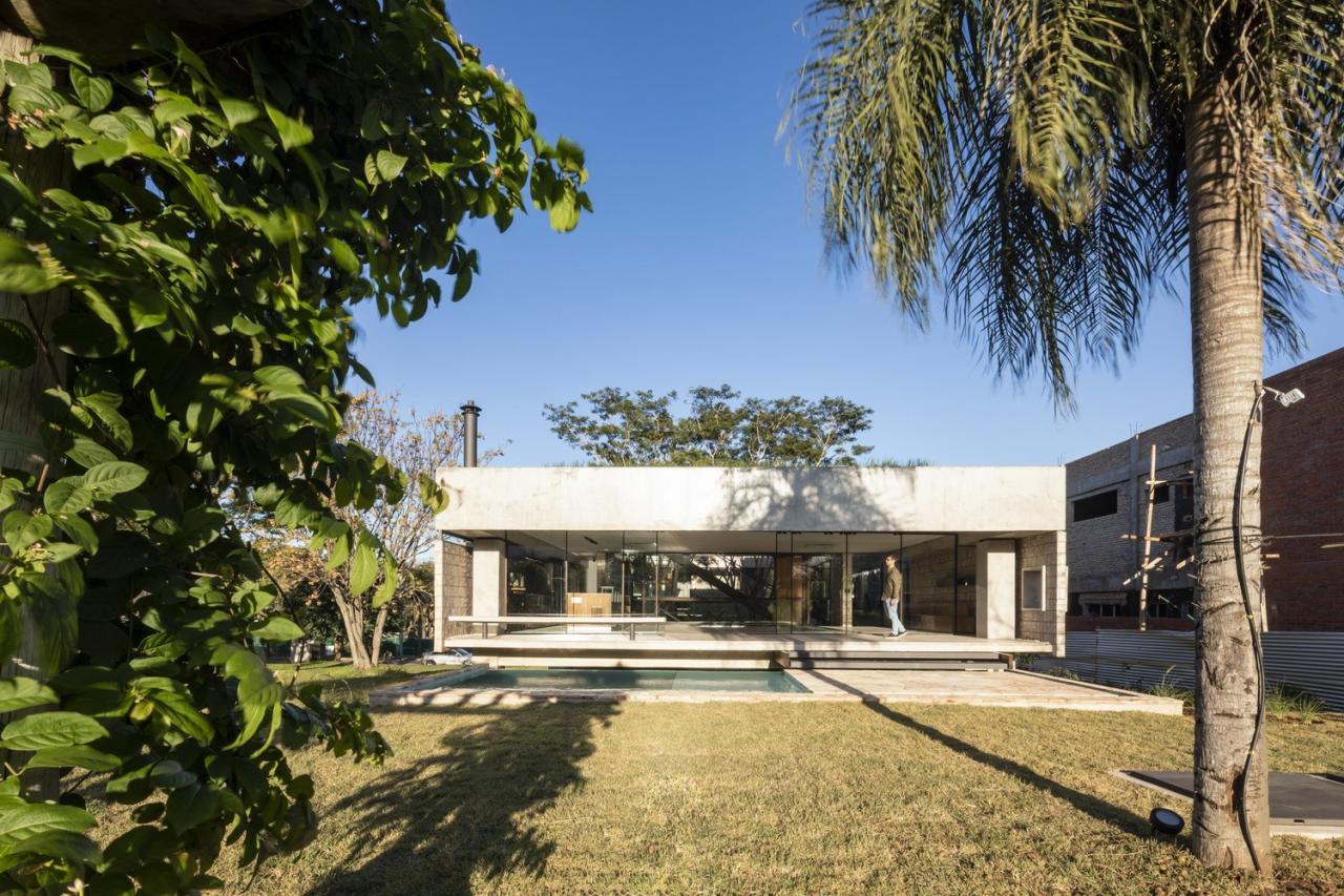 BIM建筑|流通空间，Yvyraju 之家 / OMCM arquitectos