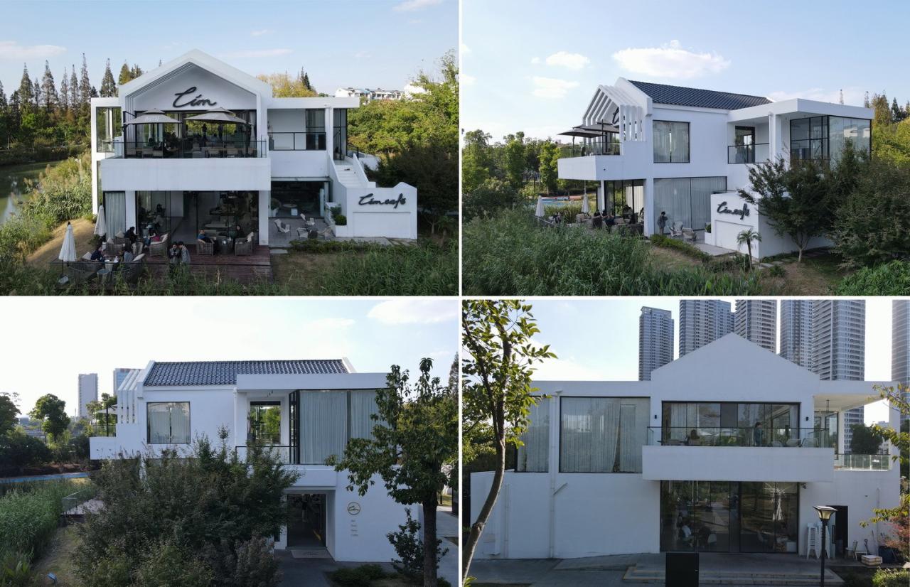 BIM建筑|古运河边的咖啡厅 / 有点建筑