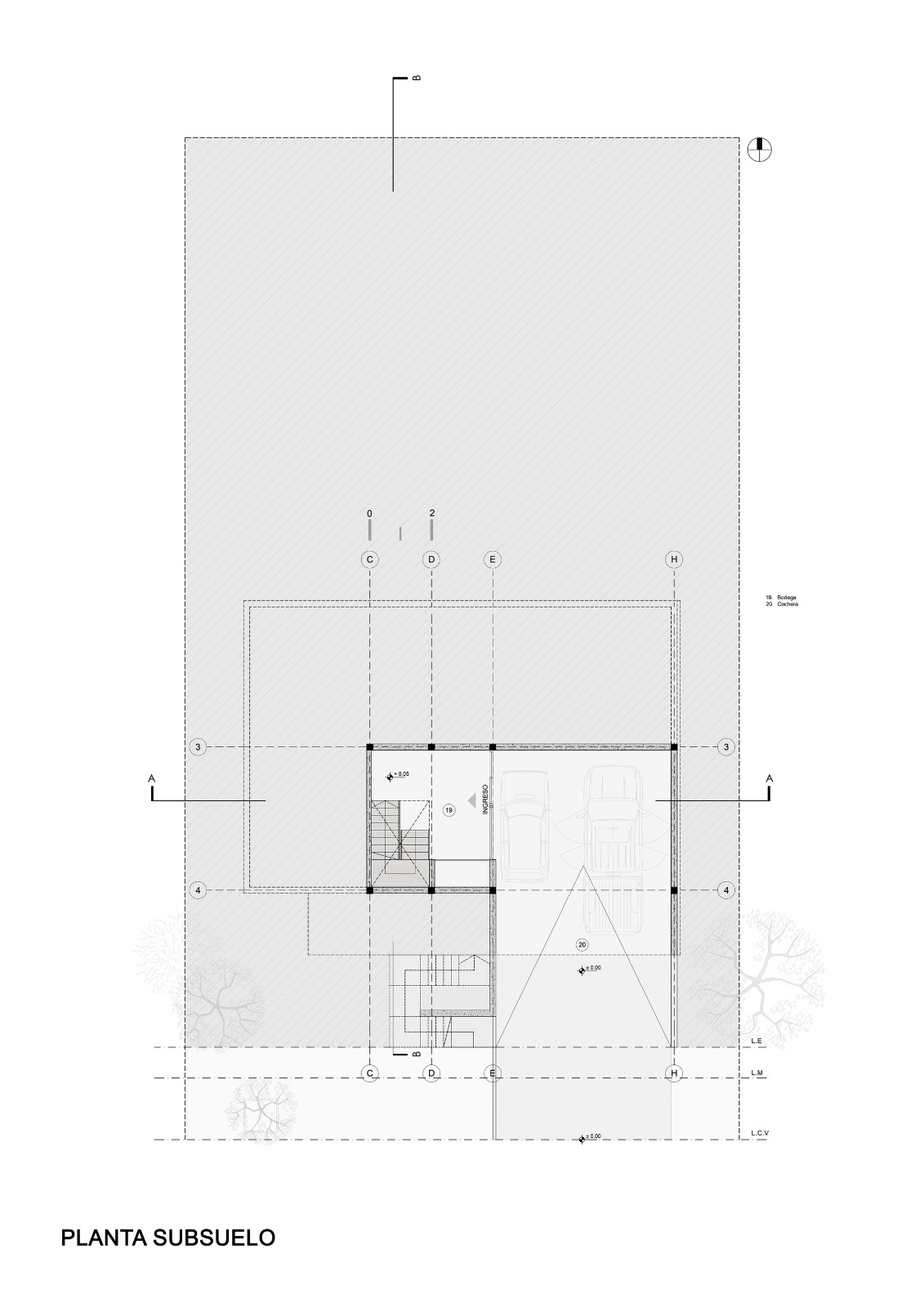 BIM建筑|竞技场中的房子 / Pablo Senmartin