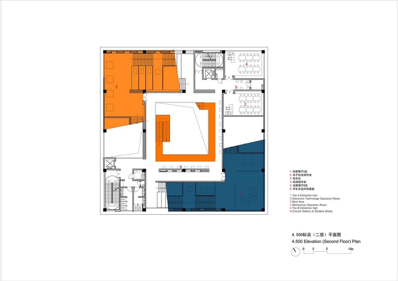 BIM建筑|河源市中小学科普教育馆 / 华南理工大学建筑设计研究院 陶郅工作室