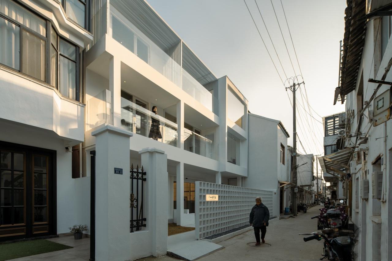 BIM建筑|千山境民宿：渔船回港，千山境 / 巢羽设计事务所