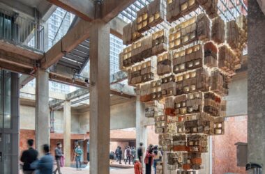 BIM建筑|反方向的构筑：蘑菇砖金字塔 / 陆轶辰 , Link-Arc建筑事务所-BIM建筑网