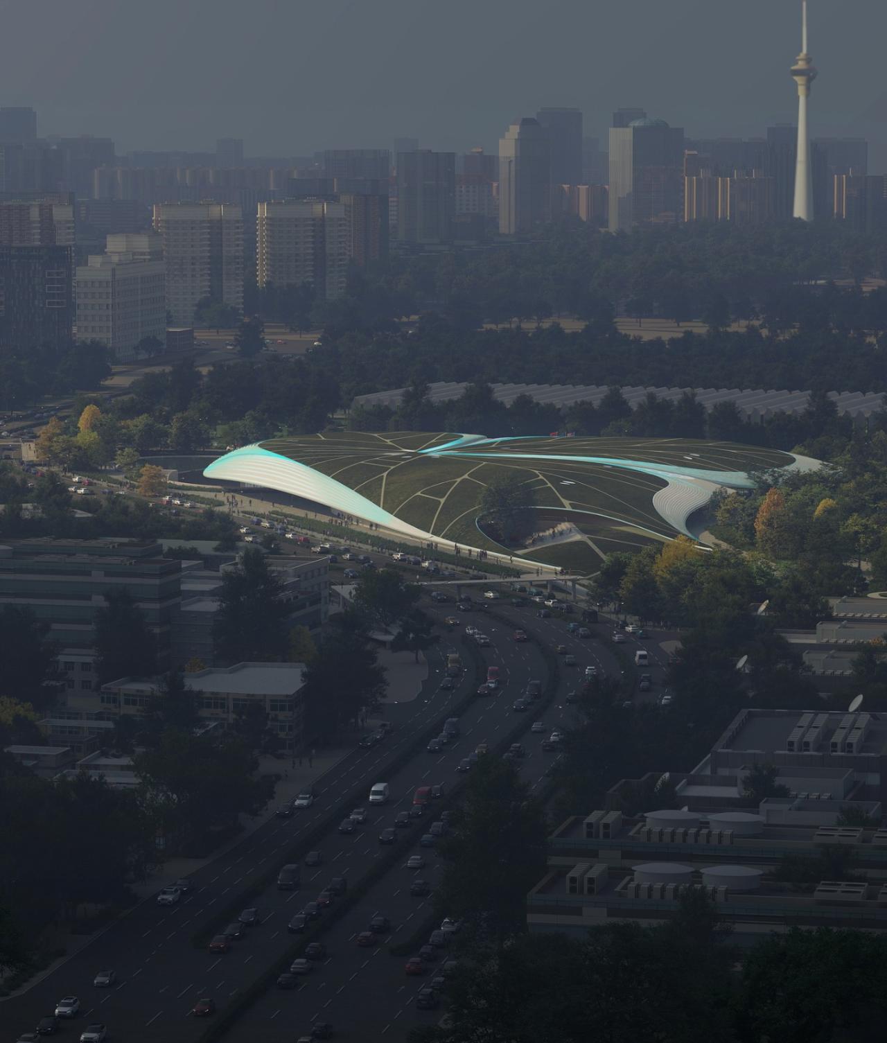 BIM建筑|北京中关村论坛永久会址 / MAD 马岩松新作