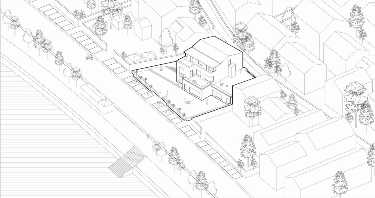 BIM建筑|环湖公路边的度假餐吧 / 平介设计