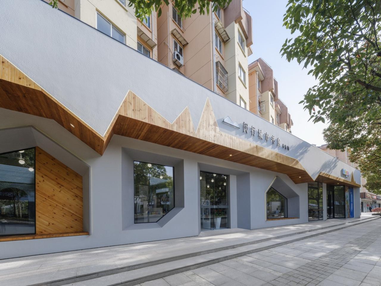 BIM建筑|上海幸乐路城市书屋：书香为邻，家门口的“心灵驿站” / 三益中国