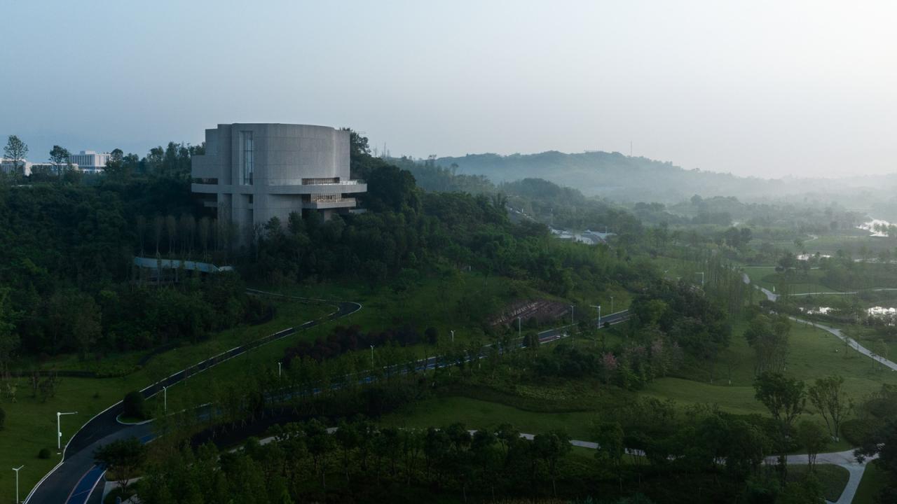 BIM建筑|重庆两江协同创新区规划展示中心 / 汤桦建筑设计