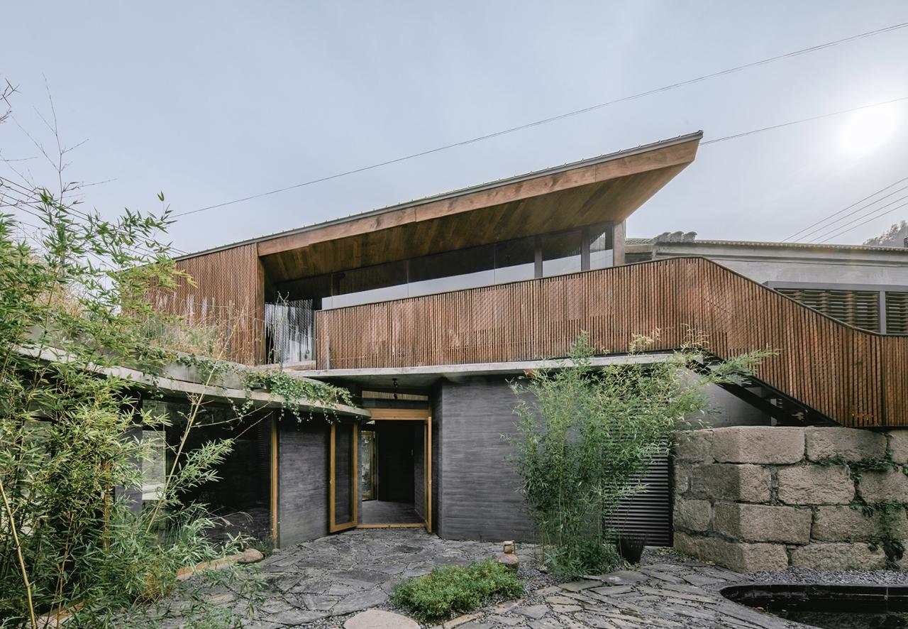 BIM建筑|小喜民宿：混乱是阶梯 / 大料建筑