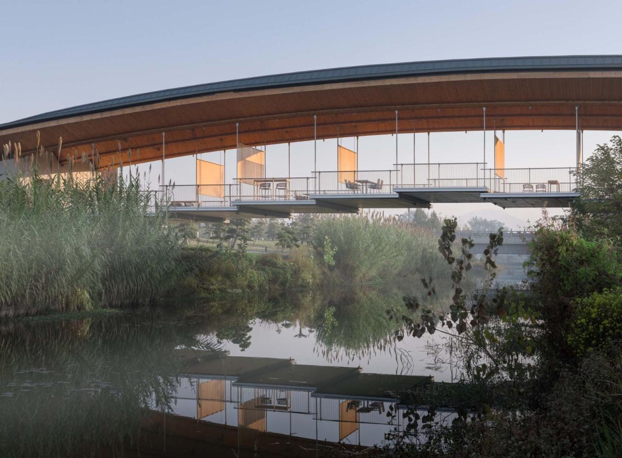 BIM建筑|九间廊桥 / 山水秀建筑事务所