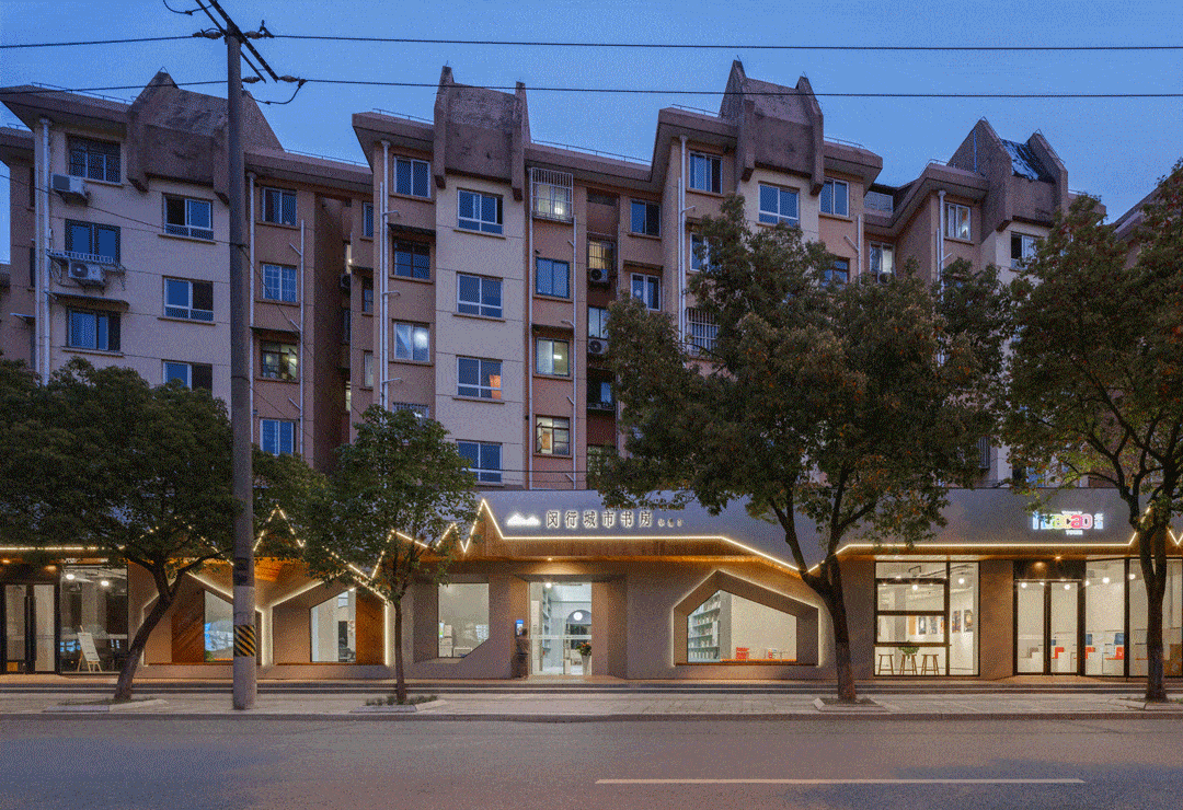 BIM建筑|上海幸乐路城市书屋：书香为邻，家门口的“心灵驿站” / 三益中国