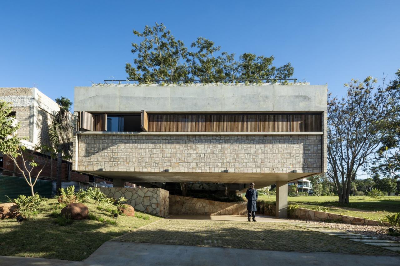 BIM建筑|流通空间，Yvyraju 之家 / OMCM arquitectos