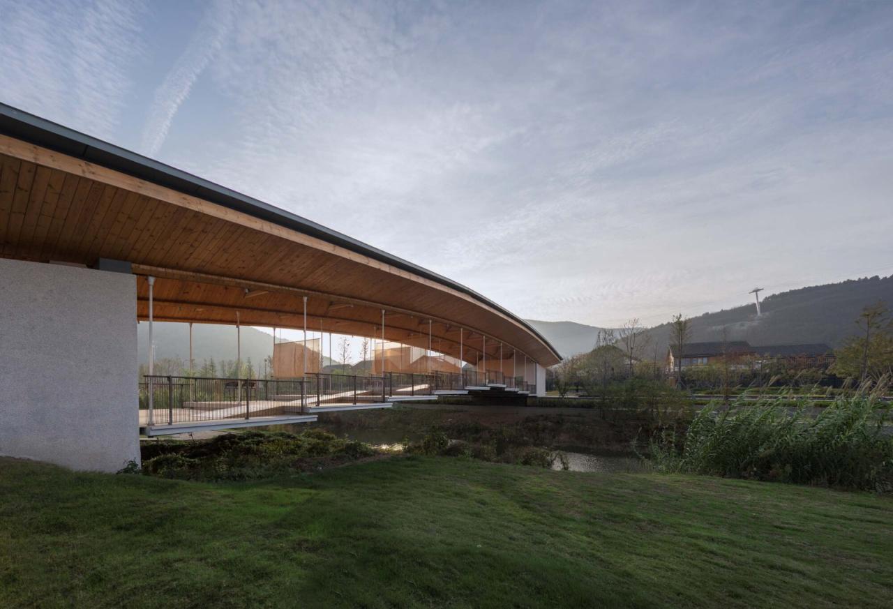 BIM建筑|九间廊桥 / 山水秀建筑事务所