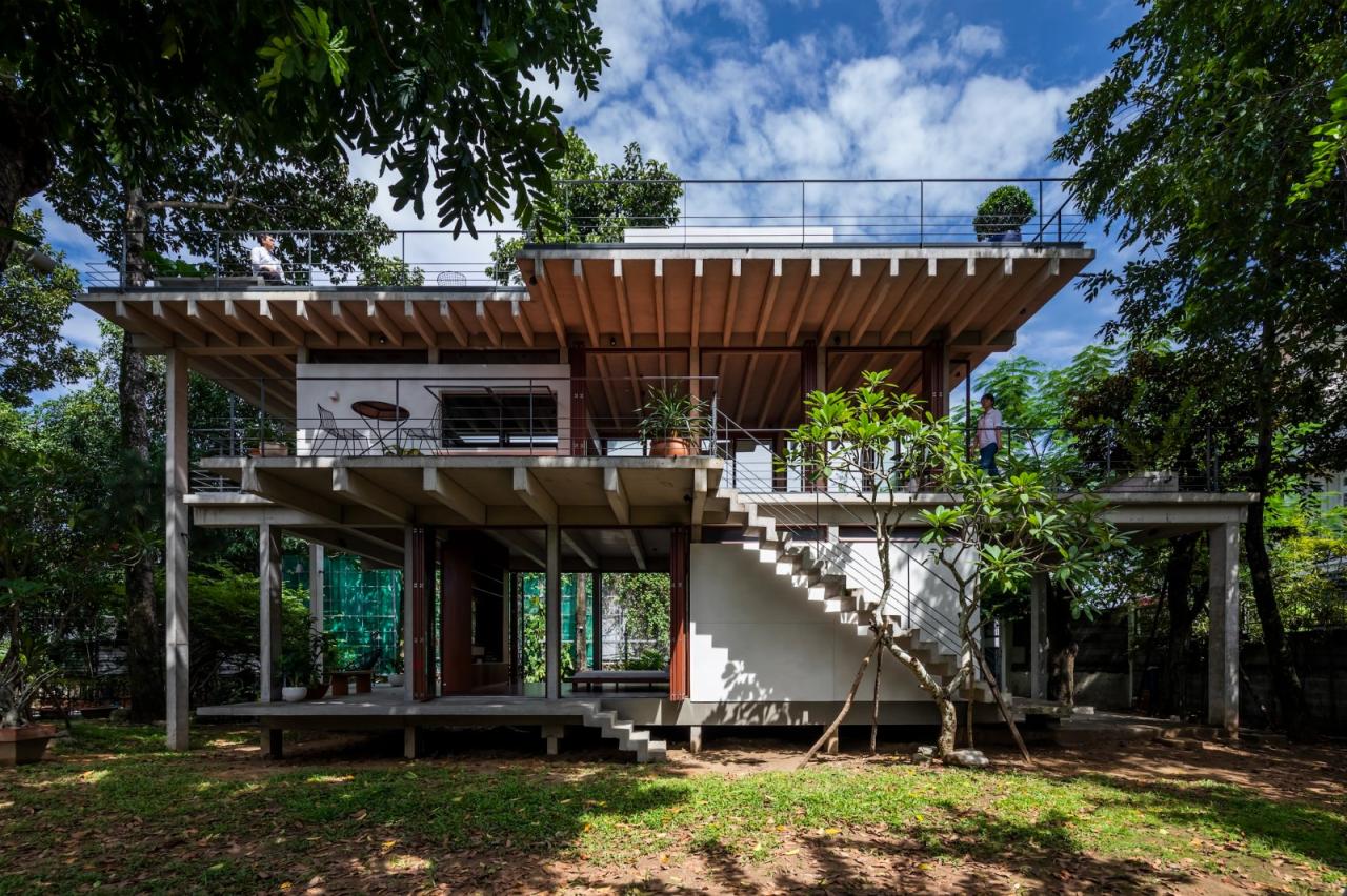 BIM建筑|漂浮住宅 / Sanuki Daisuke architects