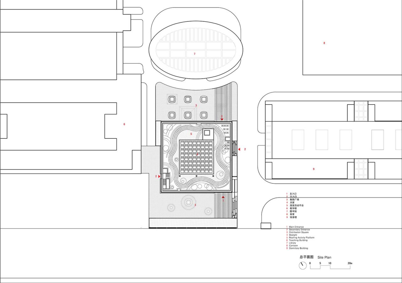 BIM建筑|河源市中小学科普教育馆 / 华南理工大学建筑设计研究院 陶郅工作室