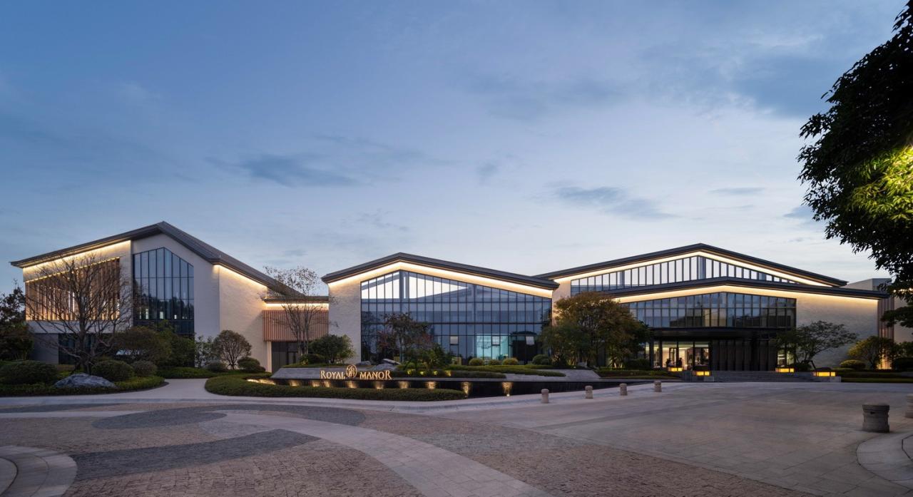 BIM建筑|REMAC TY 酒店：山水庄园酒店 / 睿住天元