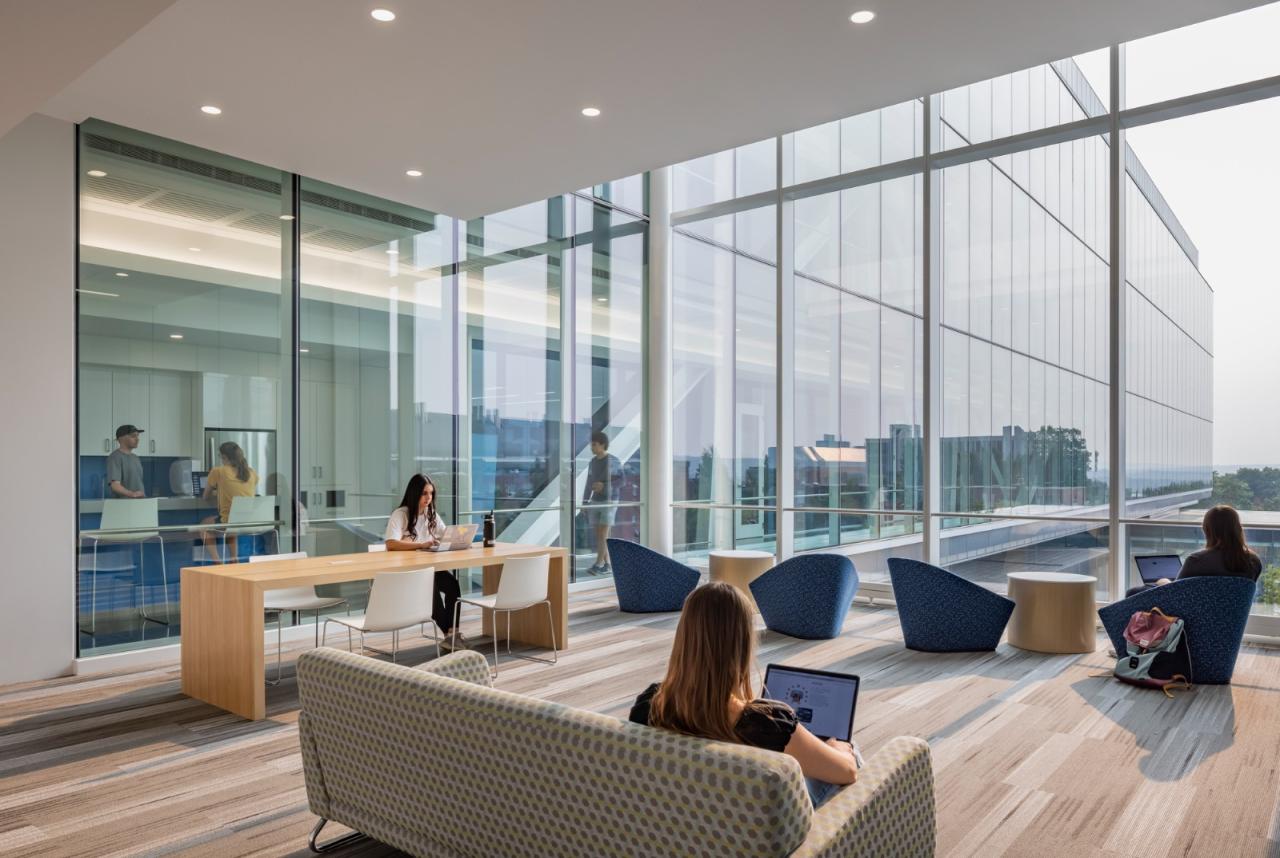 BIM建筑|Fascitelli 高级工程中心 / Ballinger