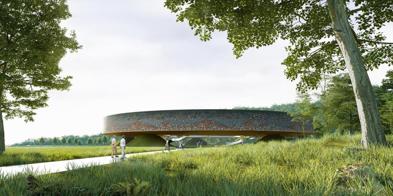 BIM建筑|砖石之筑：惠安县崇武古镇文化综合体建筑设计 / 外行建筑