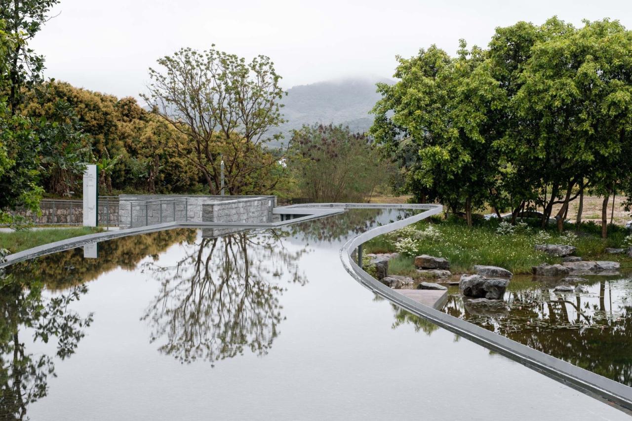 BIM建筑|深圳市南山区环西丽湖绿道（一期）二级驿站及周边景观设计 / 原作设计工作室