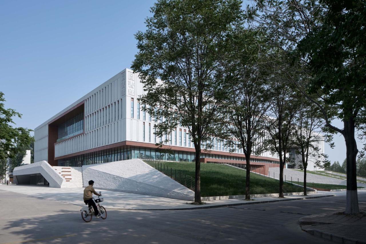 BIM建筑|西北农林科技大学北校区图书馆 / 华南理工大学建筑设计研究院 陶郅工作室