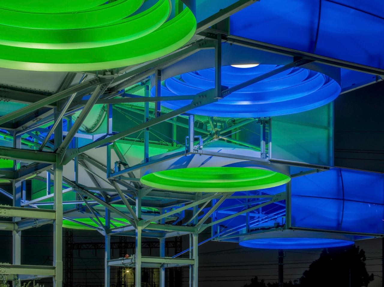 BIM建筑|“氢气”云，东亚合成德岛氢气站 / 森下建筑研究所