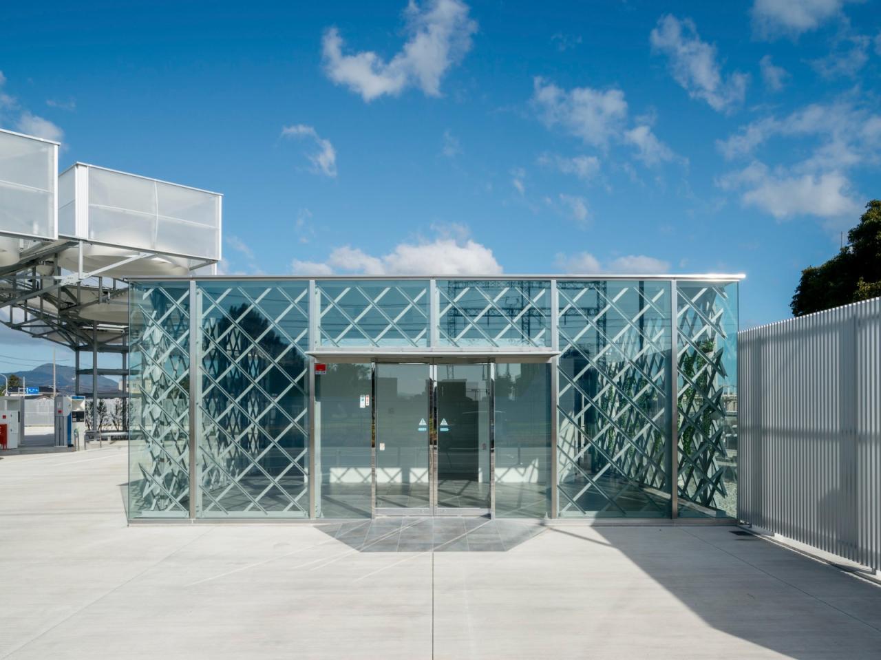 BIM建筑|“氢气”云，东亚合成德岛氢气站 / 森下建筑研究所