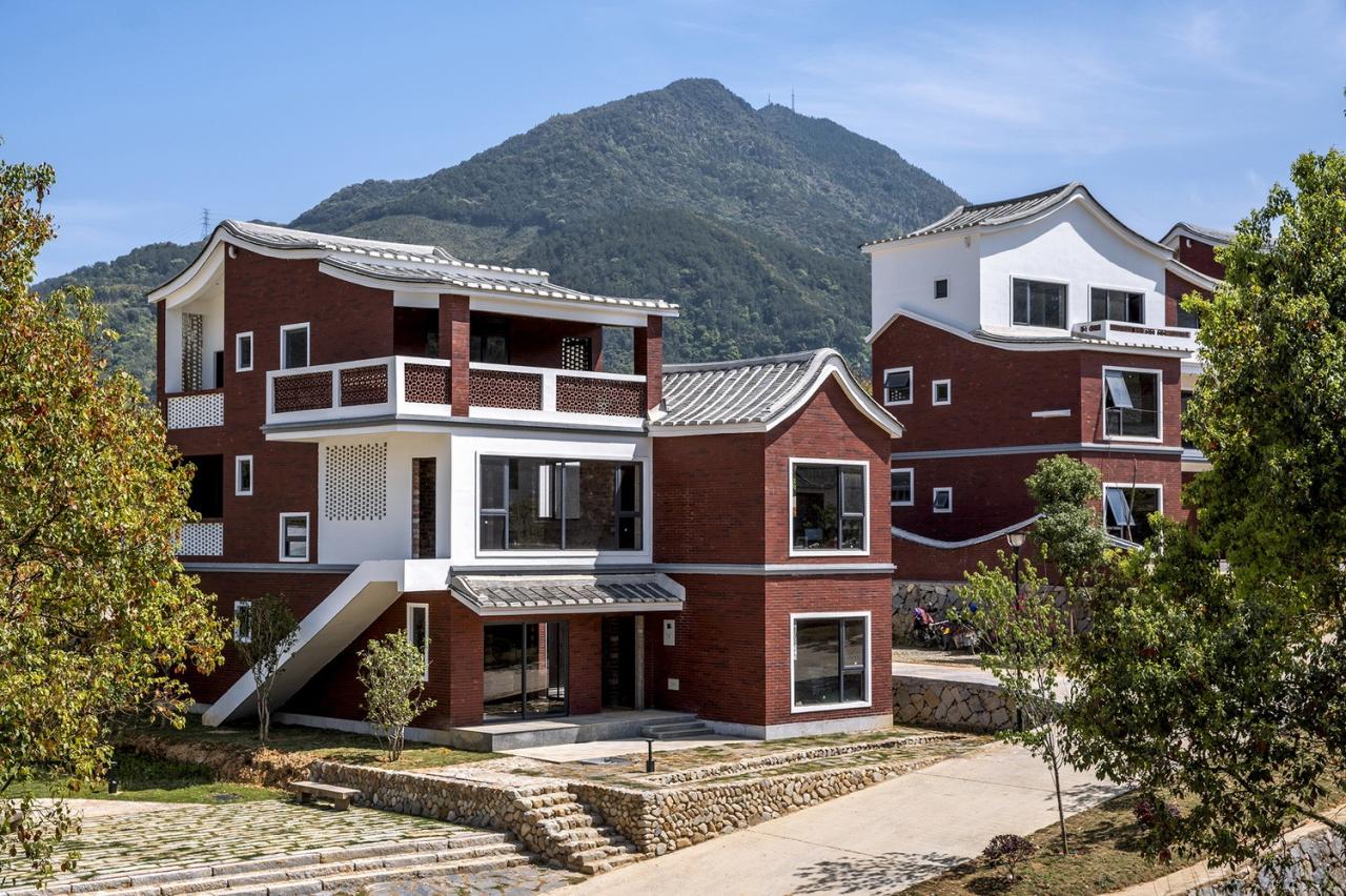 BIM建筑|探索乡居营造的新模式：永春县新时代农村社区 / 三文建筑