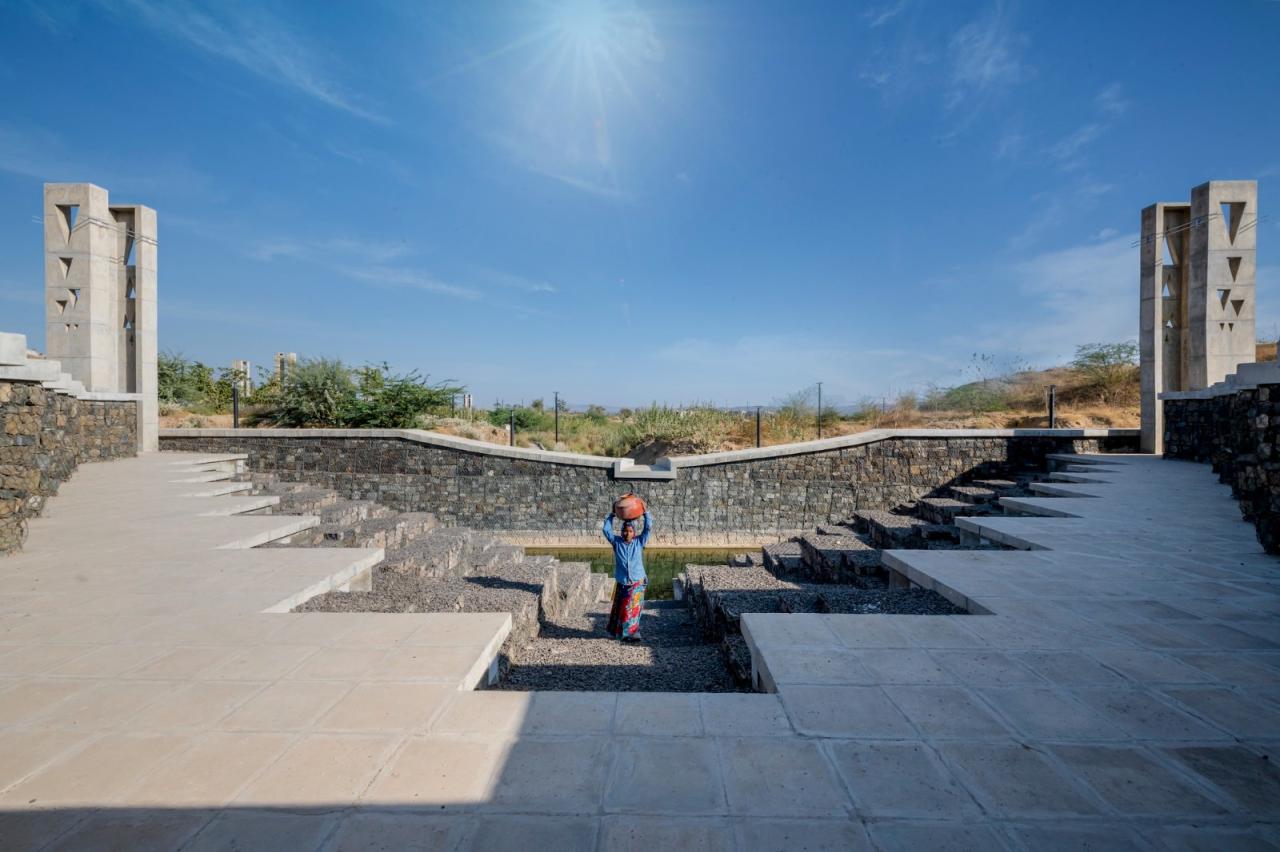 BIM建筑|Smritivan地震纪念碑 / Vastushilpa Sangath