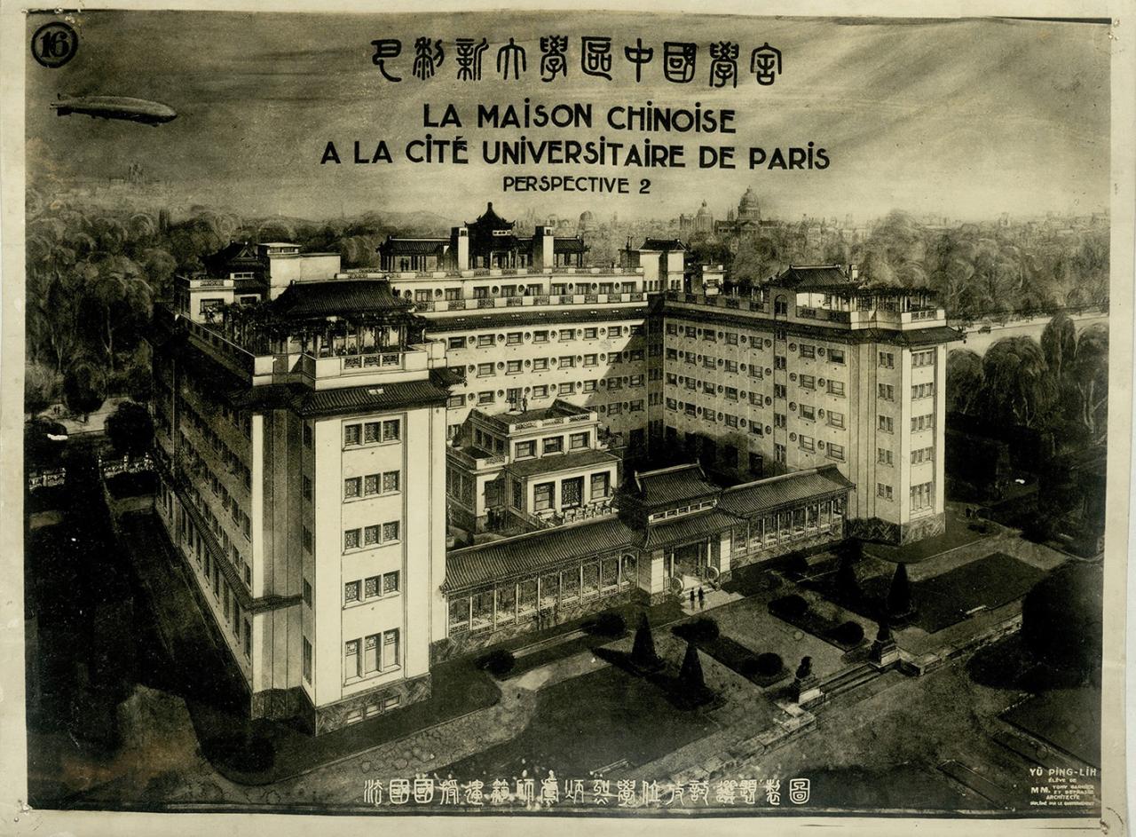 BIM建筑|法国巴黎国际大学城中国学舍 / 非常建筑 + CAAU