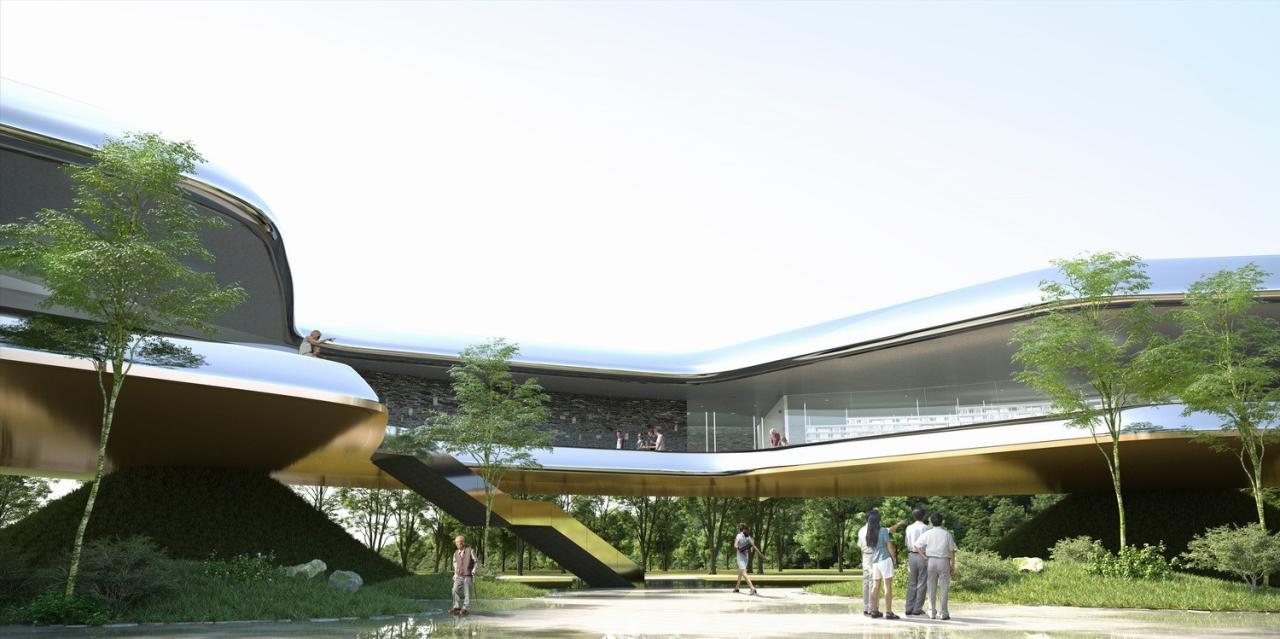 BIM建筑|砖石之筑：惠安县崇武古镇文化综合体建筑设计 / 外行建筑