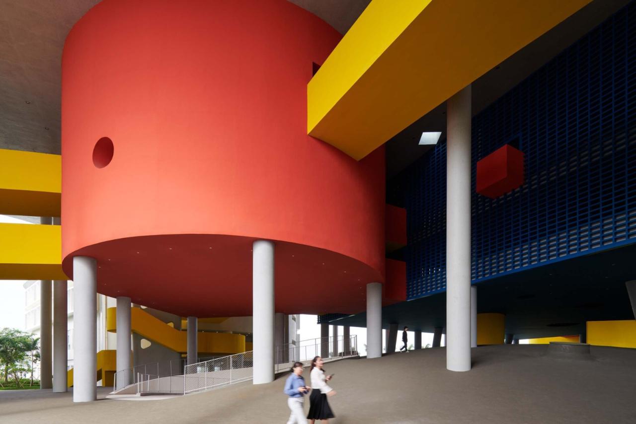 BIM建筑|海口江东寰岛实验学校 / 迹·建筑事务所