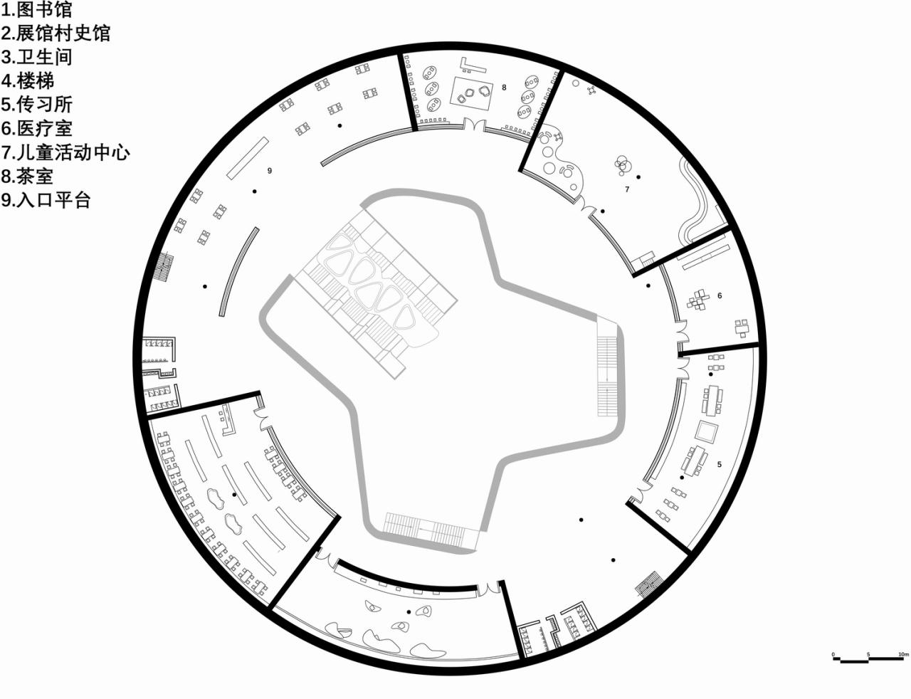 BIM建筑|砖石之筑：惠安县崇武古镇文化综合体建筑设计 / 外行建筑