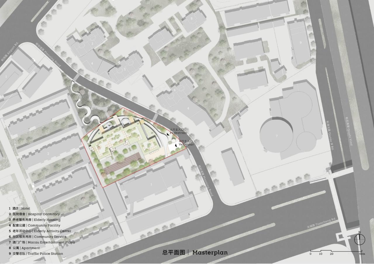 BIM建筑|三里亭幼儿园：点亮社区的星火 / goa大象设计+江南管理中标方案