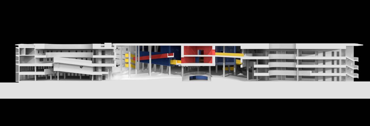 BIM建筑|海口江东寰岛实验学校 / 迹·建筑事务所