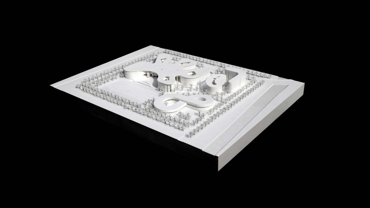 BIM建筑|海口江东寰岛实验学校 / 迹·建筑事务所