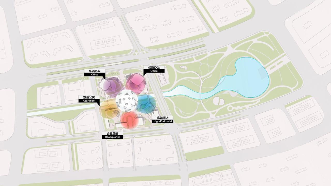 BIM建筑|南京全新人本综合发展项目方案 / UNStudio